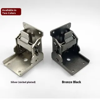 Dining Table Connection Foot Corner Folding Hinge 0 To 90 Degrees Invisible Self-locking