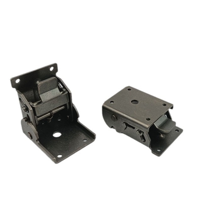 Dining Table Connection Foot Corner Folding Hinge 0 To 90 Degrees Invisible Self-locking