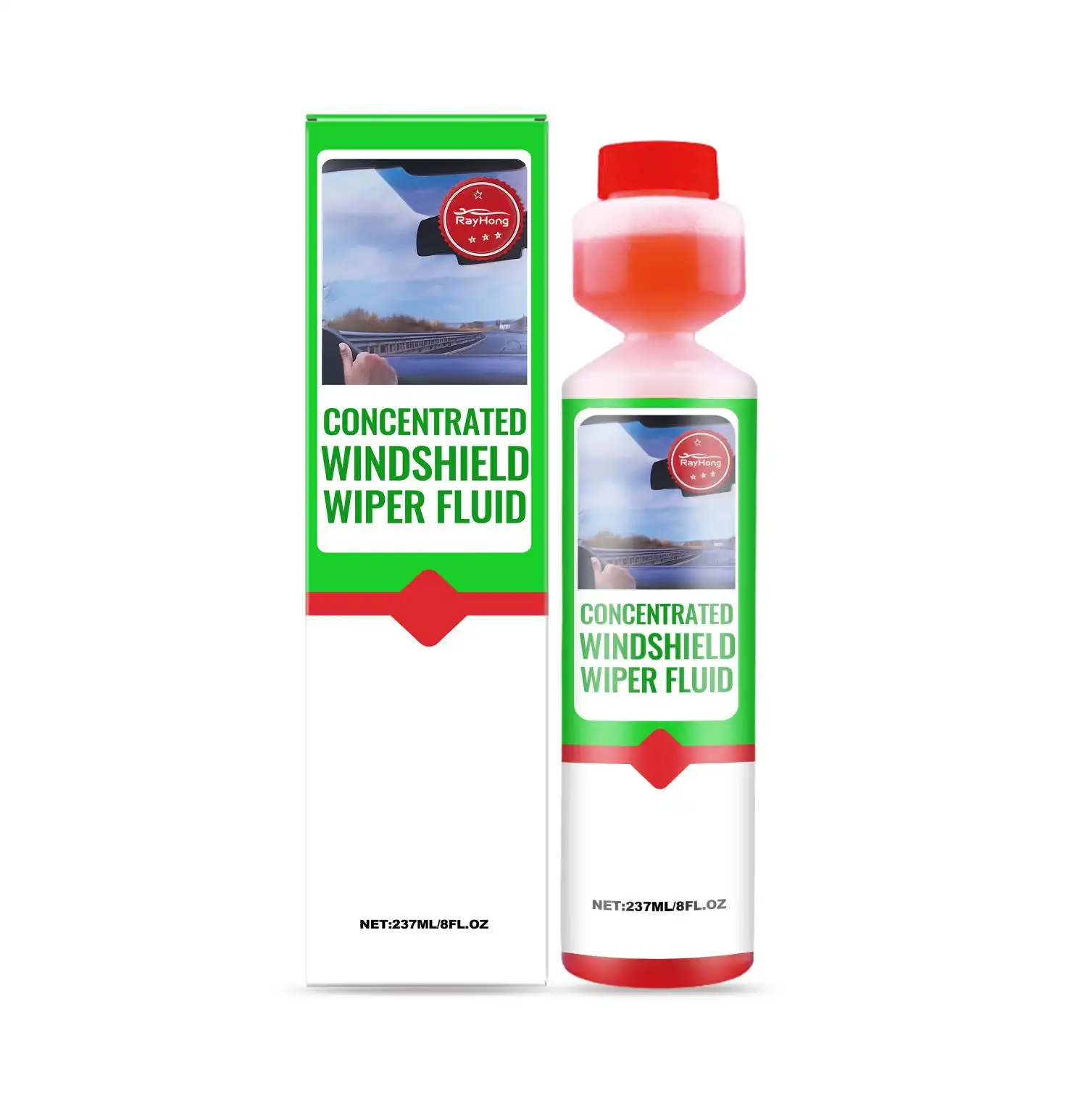 Concentrated Windshield Wiper Fluid