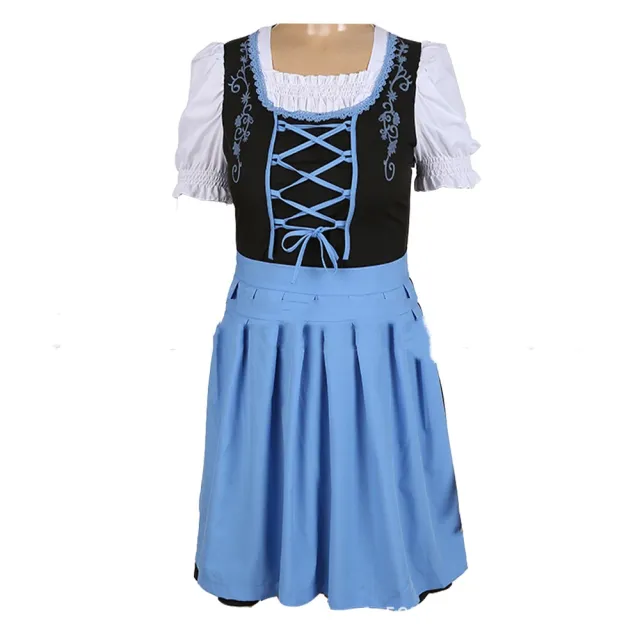 Maid Suit Beer Festival Cosplay Role Play Plus Size Dress Blue - Shop at LoveMi