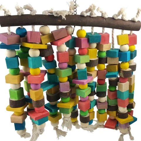 Large Medium and Small Parrot Bite Toy