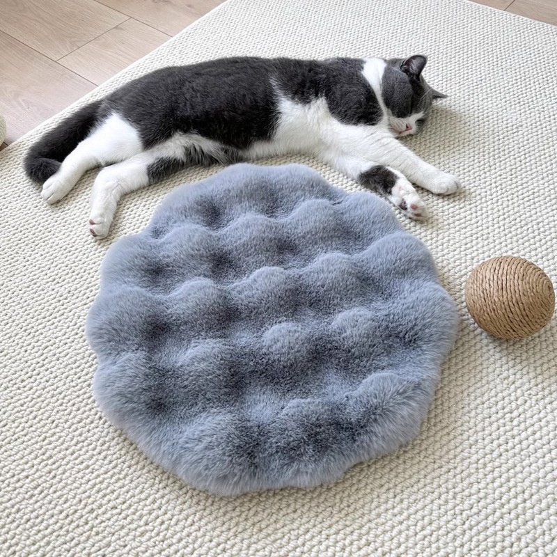 Plush Pet Pad Sleep Round Autumn And Winter Warm