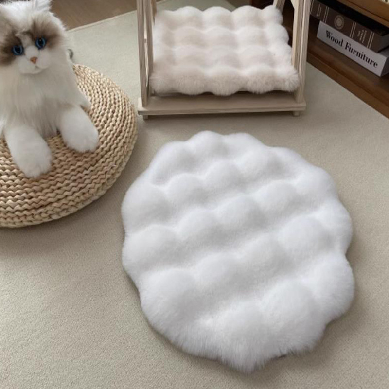 Plush Pet Pad Sleep Round Autumn And Winter Warm