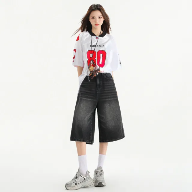 Seven Inch Wide Leg Jeans For Women Black - Shop at LoveMi