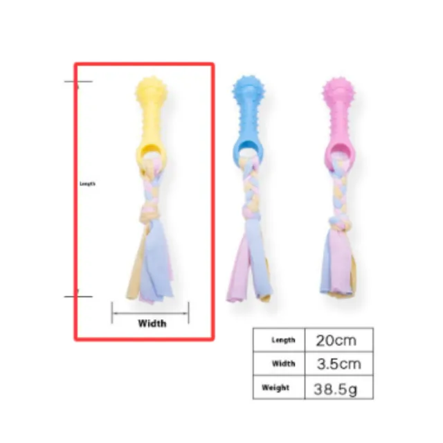 Dog Toy Environmental Protection Bite resistant Dog Toy Bite resistant Yellow - Shop at LoveMi