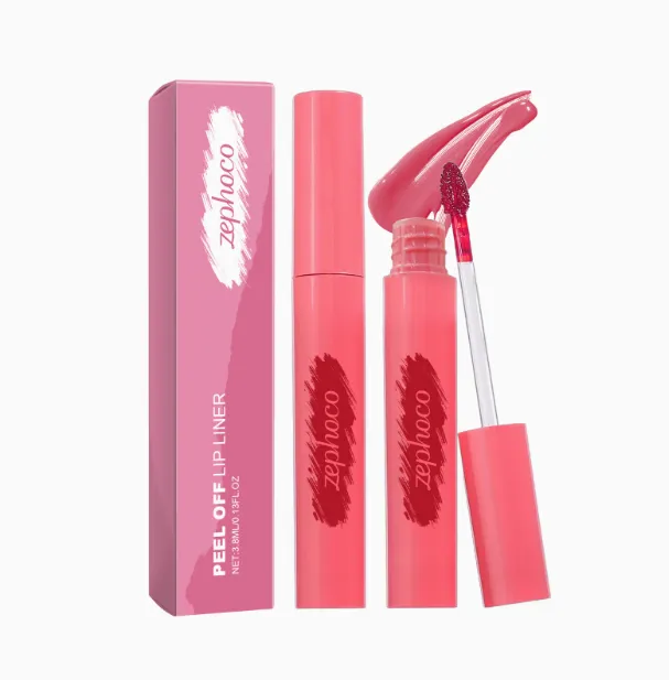 Peel Off Lip Liner Stain Long Wear Tattoo Lip Liner Mat 04 Model B - Shop at LoveMi