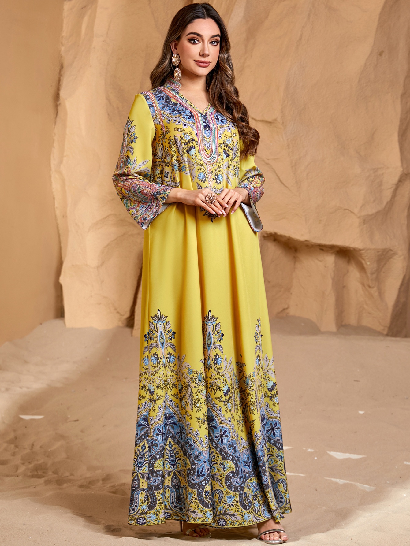 Yellow Dress Full View