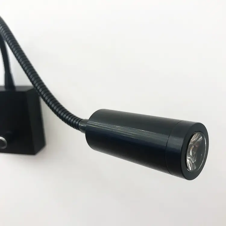 Bedroom Creative Curved Hose Bedside Dimming Reading Light