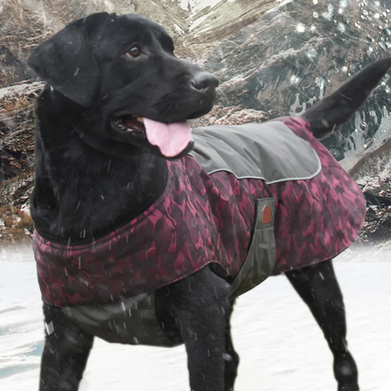 Winter Warm Jacket for Medium and Large Dogs