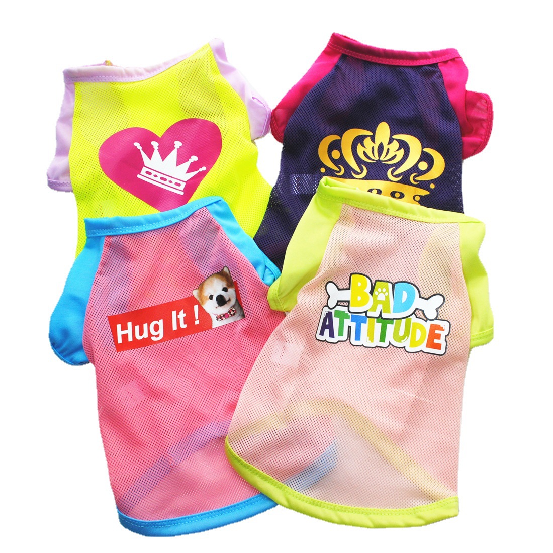 Various Puppy Small Dog Cat Pet Dress Vest T Shirt Apparel Clothes