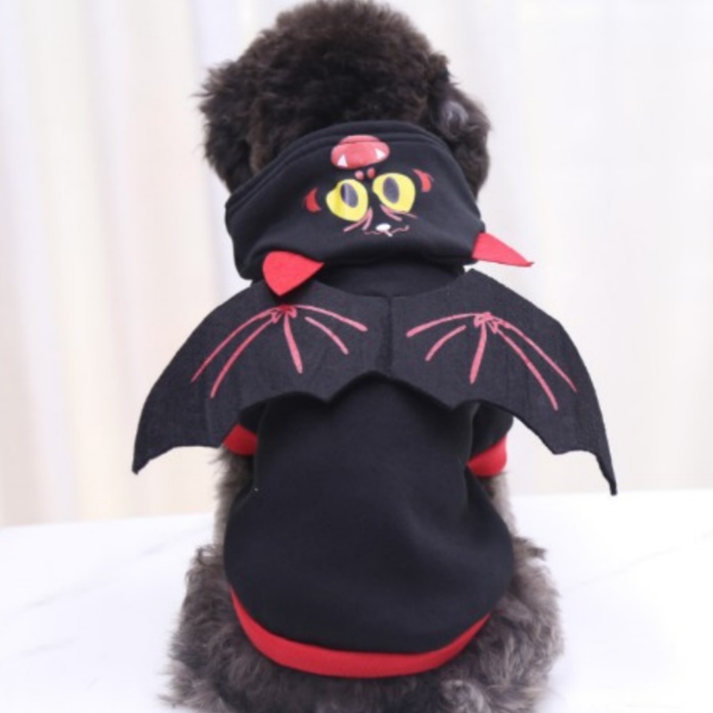Halloween Pet Funny Black Skull Horror Make-up Cat Accessories Pet Dress Up Costume