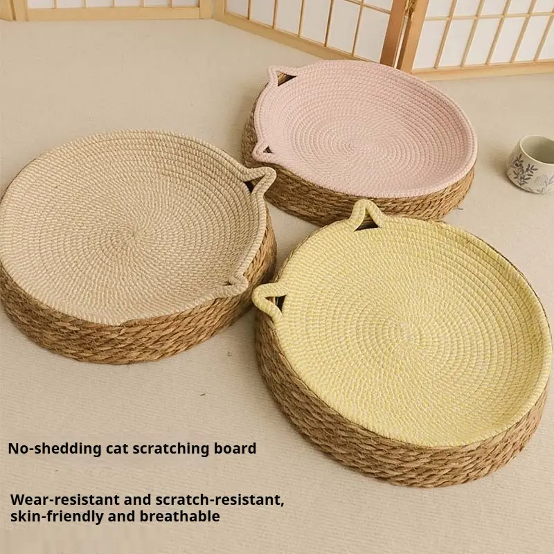 Rattan Cat Nest Cotton String Four Seasons Universal Pad