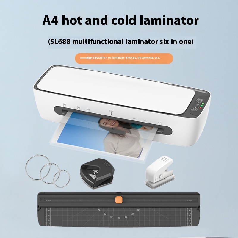 Plastic-envelop Machine SL688 Multifunctional A4 Laminator