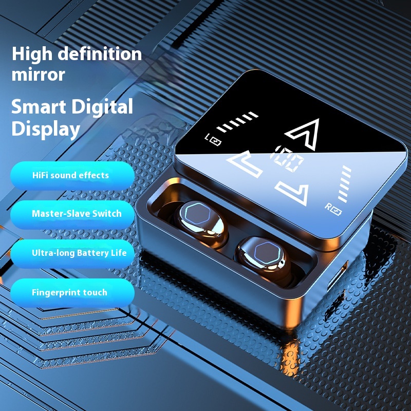X Digital Display Long Endurance In-ear Type-c Interface New M48PRO Bluetooth Headset