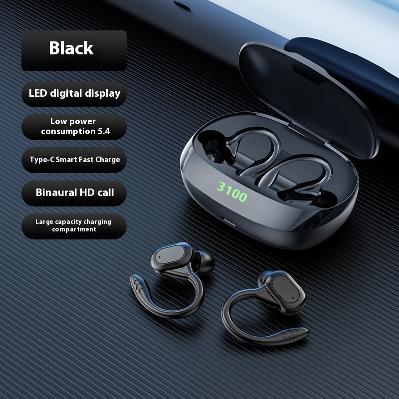 X Digital Display Long Endurance In-ear Type-c Interface New M48PRO Bluetooth Headset