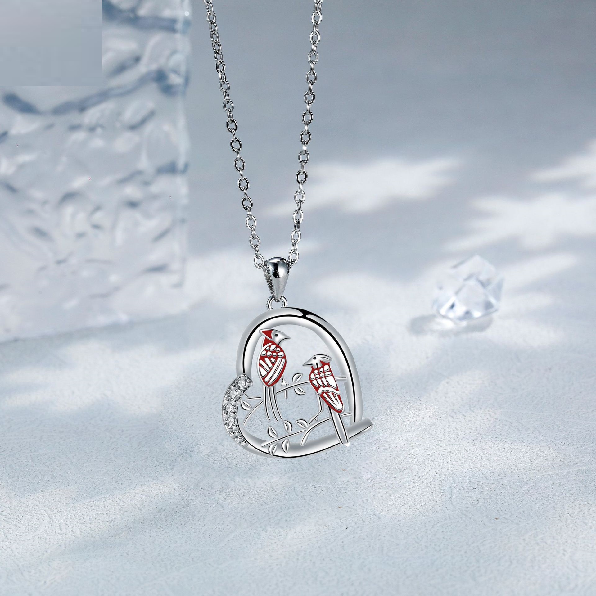 European And American Fashion Bird Nature Style Bird Necklace