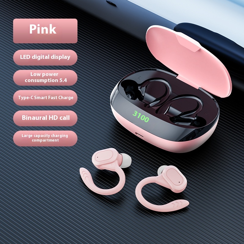 X Digital Display Long Endurance In-ear Type-c Interface New M48PRO Bluetooth Headset