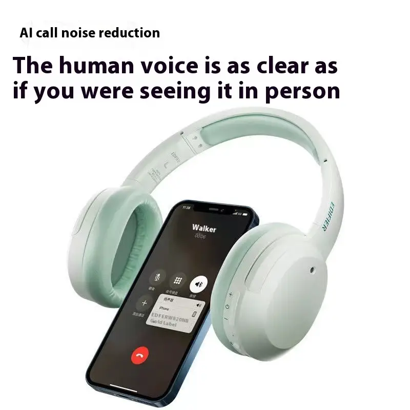Double Gold Standard Version Active Noise Reduction Headset Bluetooth