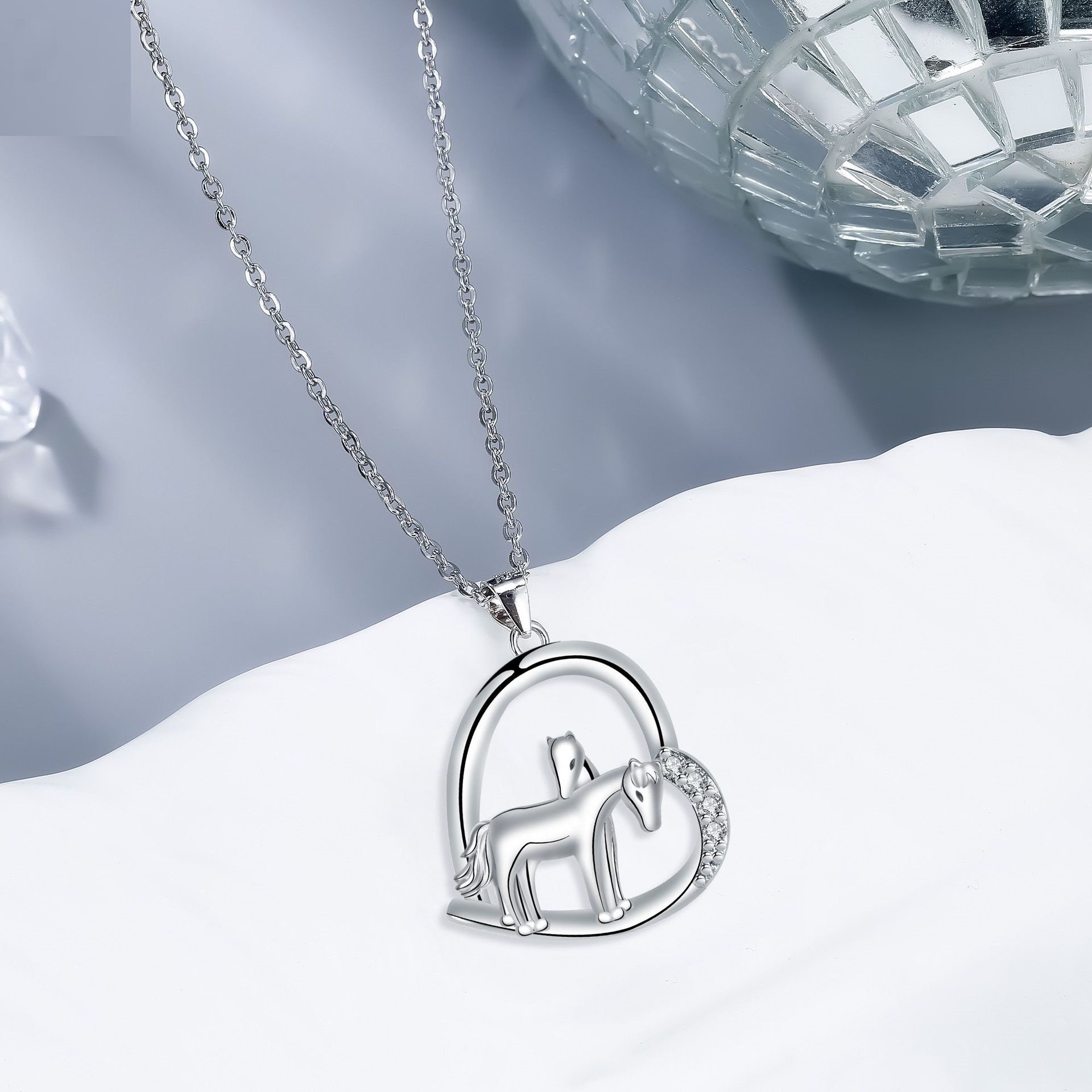 Female Versatile Personalized Design Horse New Necklace