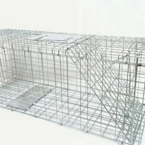Fully Automatic Cat-trap Cage Foldable Pedal Galvanized Cat Love