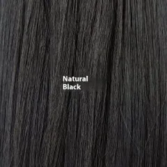 Front Lace Wig Women's Medium Large Wave Long Curly Hair - Black - View 1
