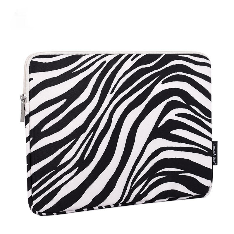 Zebra Pattern Casual Digital Notebook Protective Sleeve