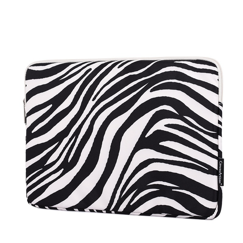 Zebra Pattern Casual Digital Notebook Protective Sleeve - Image 3