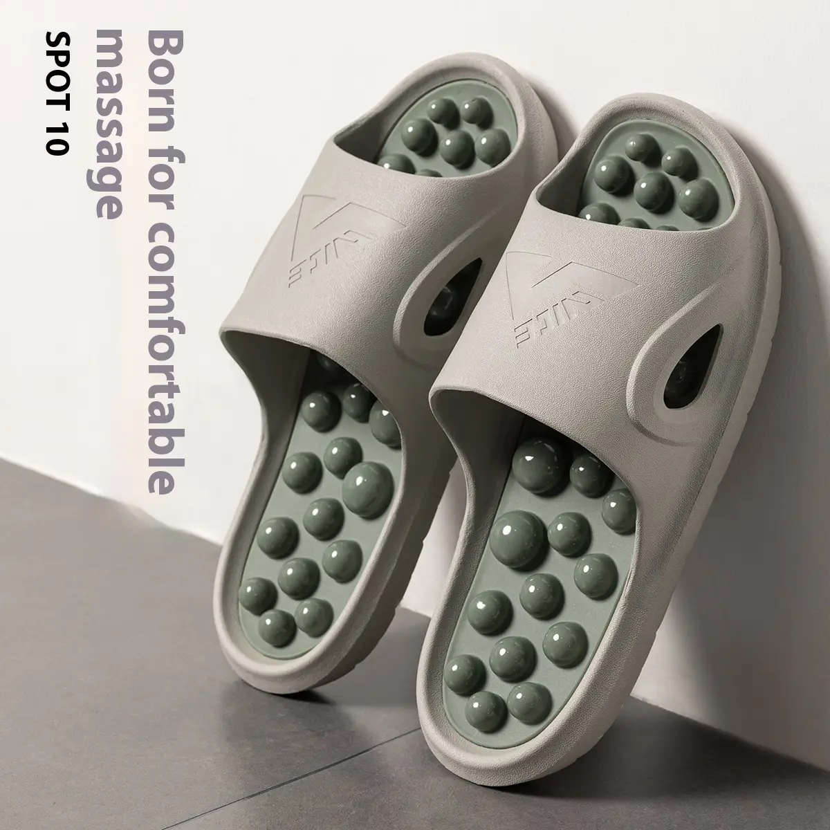 Ball Massage Sandals Bathroom Bath Non-slip Wear-resistant Anti-slip Bath Mat Pedicure