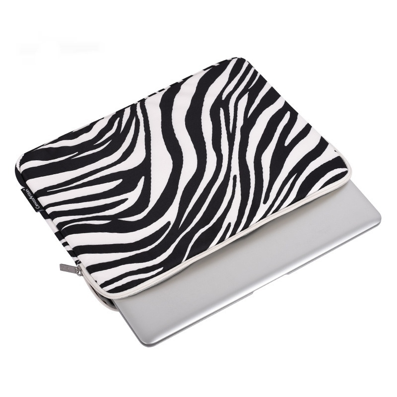 Zebra Pattern Casual Digital Notebook Protective Sleeve - Image 5