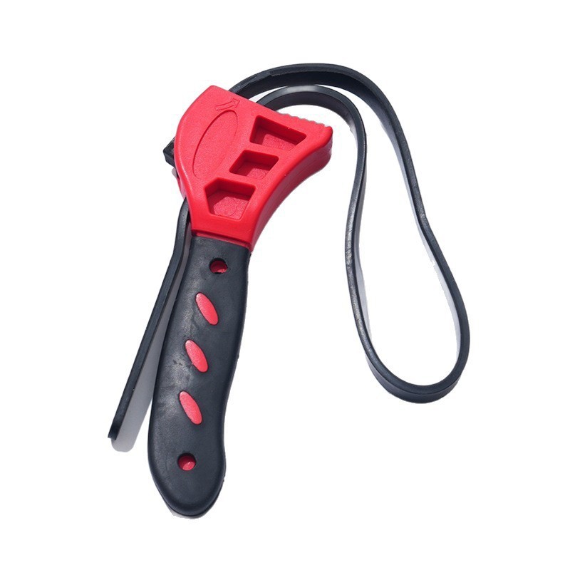 6-inch 8-inch Multifunctional Adjustable Rubber Strap Wrench - Image 2