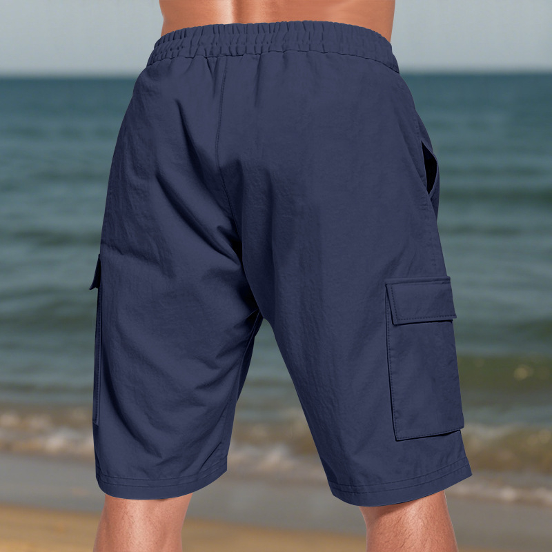 Men's Linen Casual Shorts 15