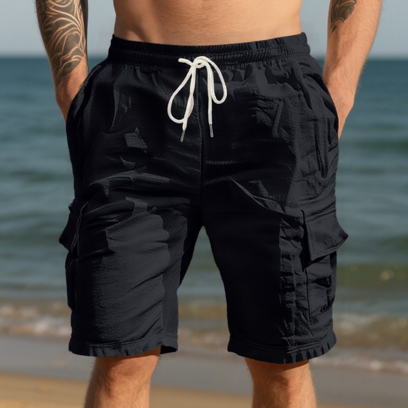 Men's Linen Casual Shorts 23