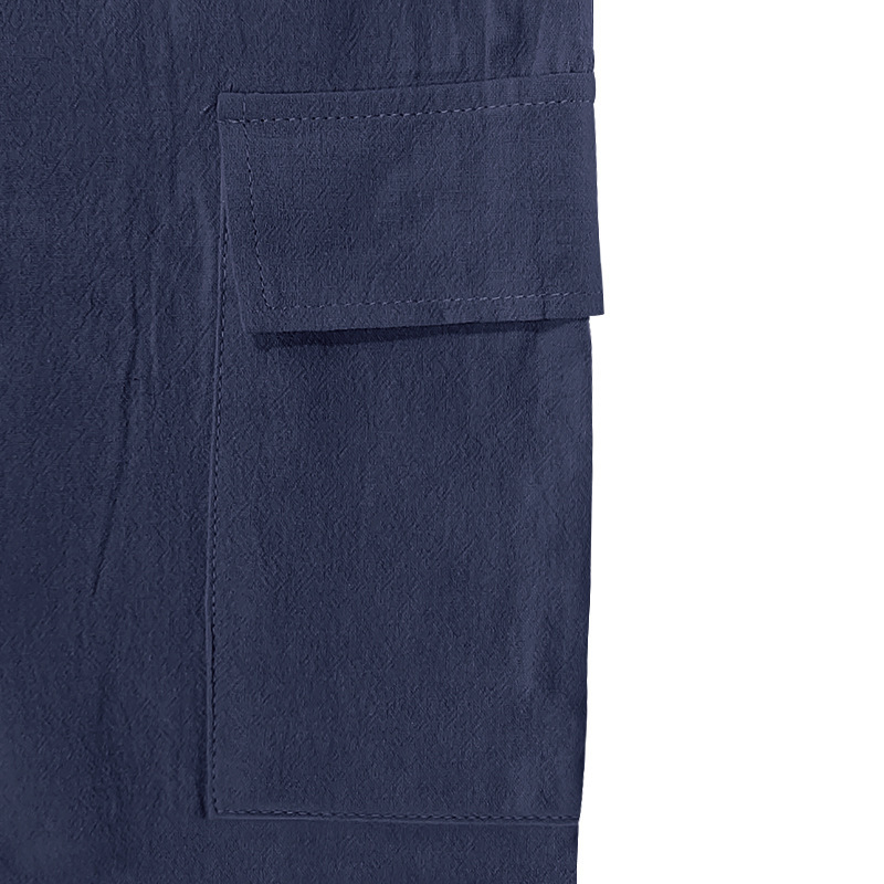 Men's Linen Casual Shorts 5