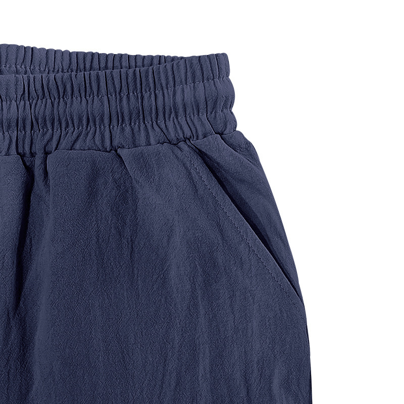 Men's Linen Casual Shorts 8