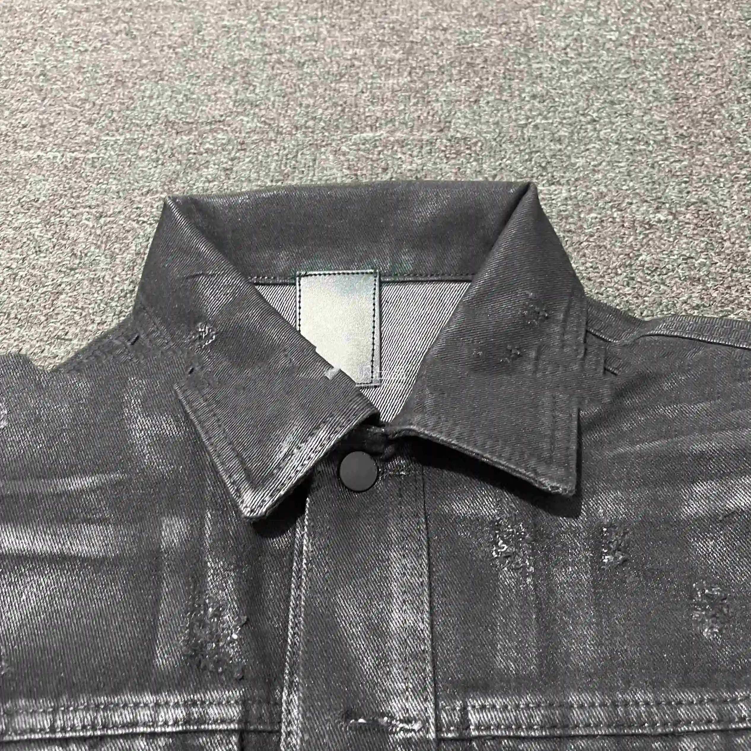 Denim Coat Archive Short Slim Jacket