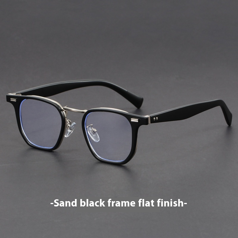 Hawksbill Retro Myopia Glasses Women Can Be Equipped With Degrees Handmade