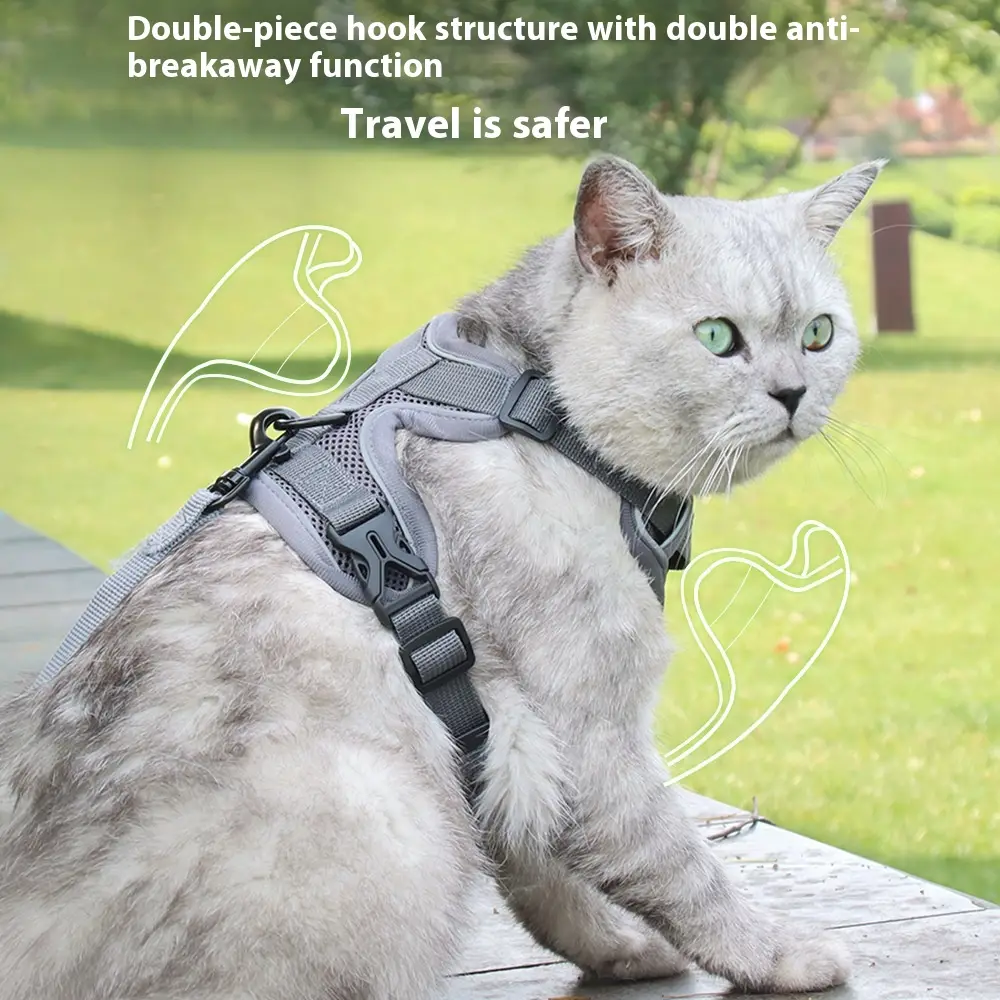 Cat Pulling Rope Vest Pet Harness