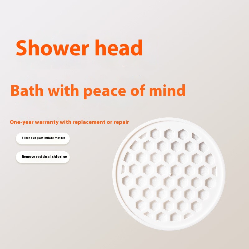 Filtering Shower Head Supercharged Water Purification Handheld Nozzle