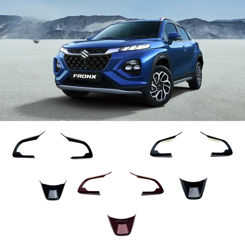 Steering Wheel Dedicated Decoration Multifunctional Button Frame Patch - Image 3