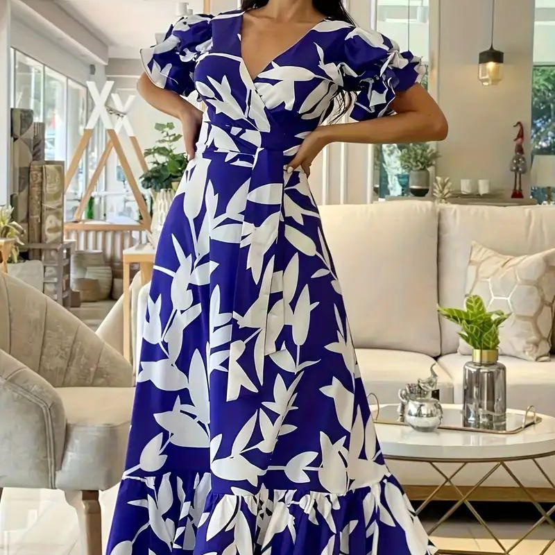 Fashion Trend Polyester Fiber Women's Dress