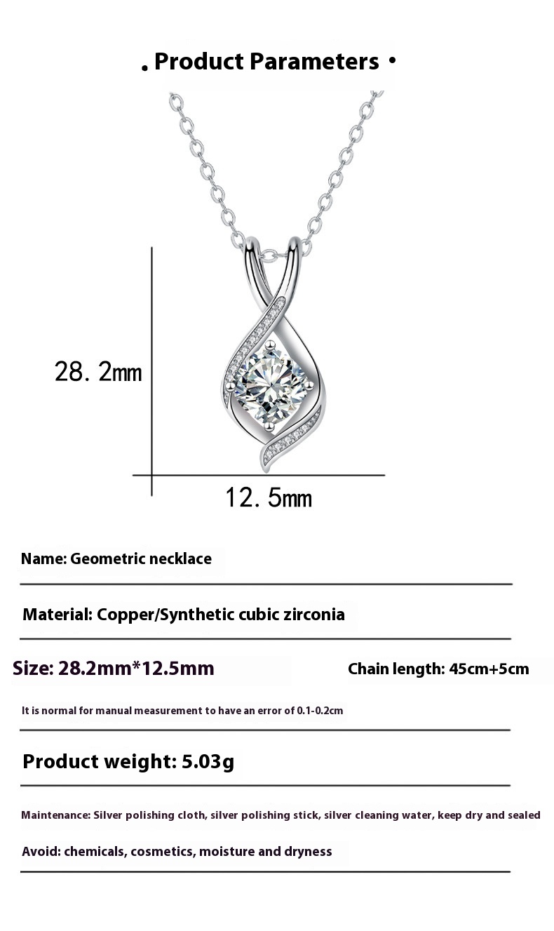 Elegant gold and silver inlaid pendant necklace