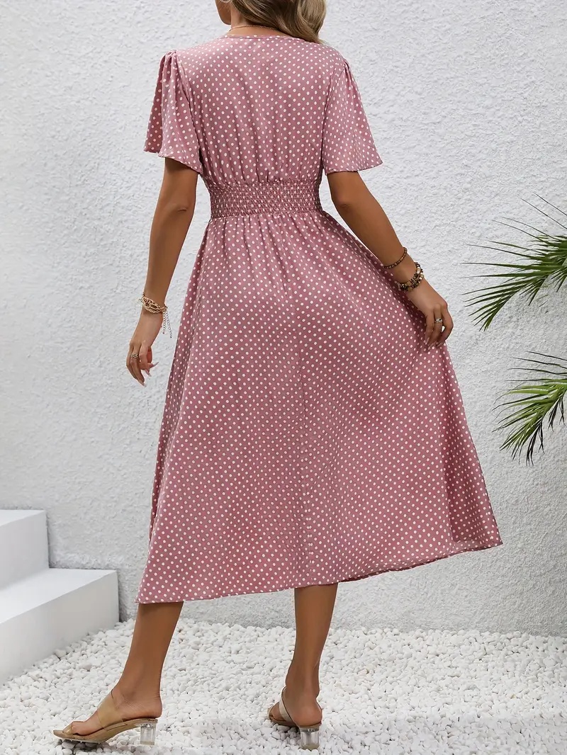 Fashion Trend Polyester Fiber Women's Dress