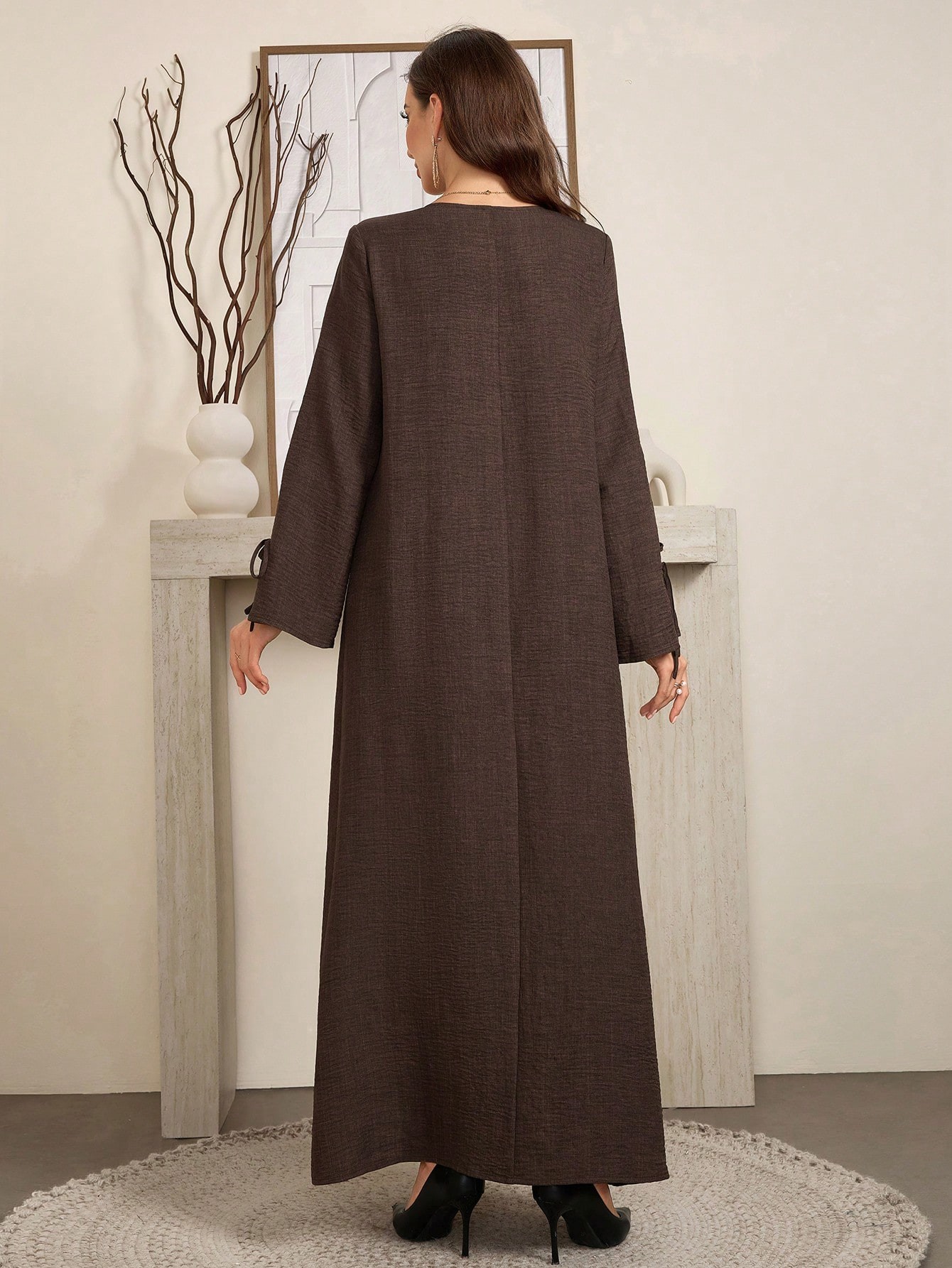 Fashion Trend Polyester Fiber Women's Dress