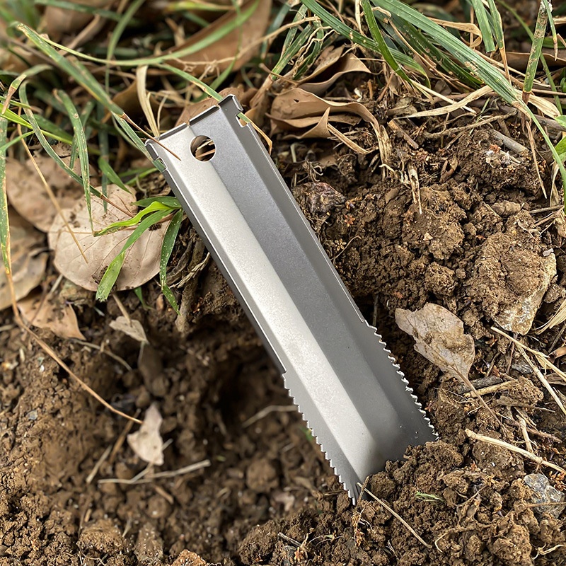 Outdoor Pure Titanium Multifunctional Portable Knife Shovel