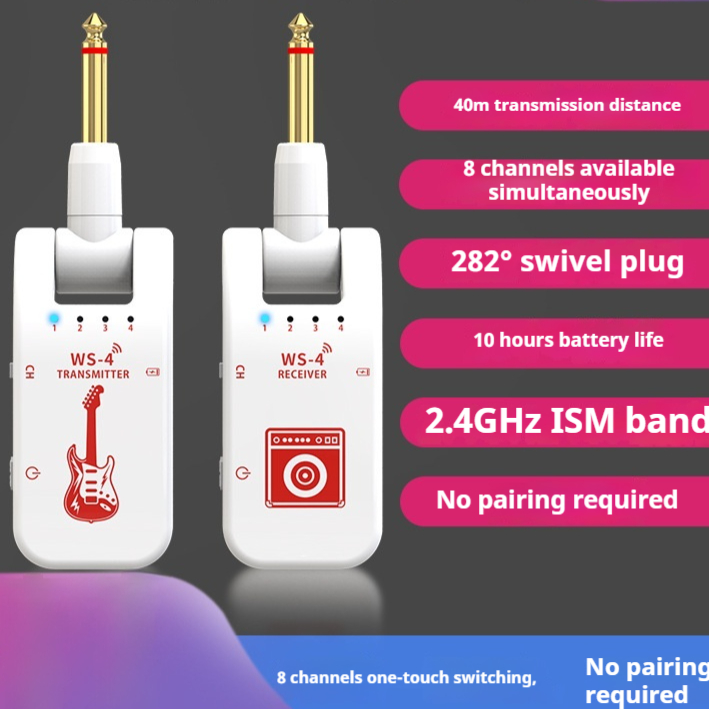 Wireless Transmitter Receiver Audio Transmission Transceiver Receiver User