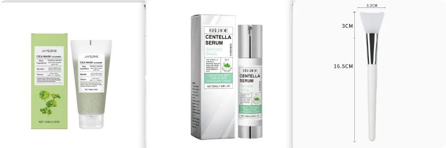 Centella Asiatica Soothing Facial Cleanser - Set