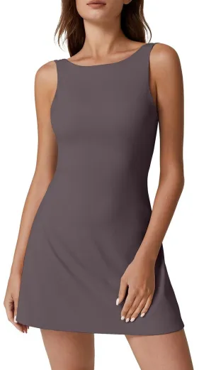 Round Neck Backless Tennis Belt Pocket - 5 Style-S