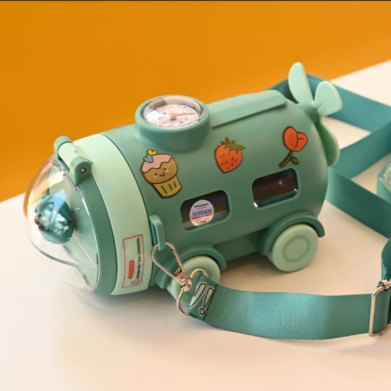 Tritan Children's Summer Straw Submarine Heat Resistant Water Cup