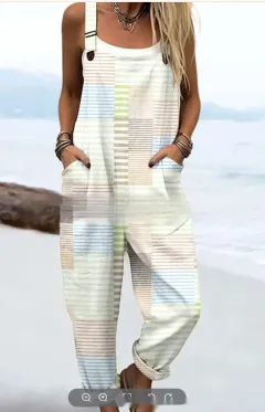 Women's Summer Digital 3D Printing Casual Suspenders - Rjkzjddk103 - View 1