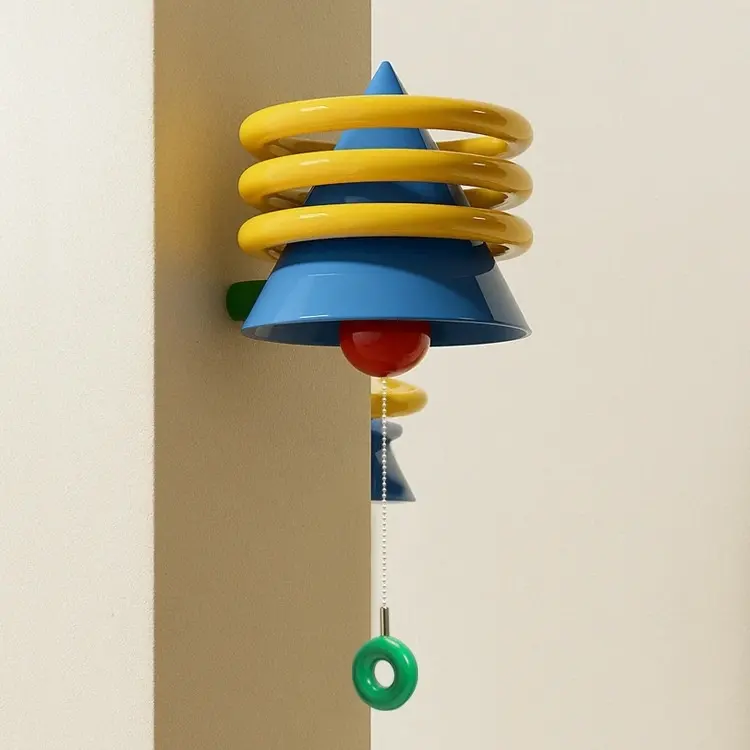 Colorful French Cream Wind Belt Bedhead Wall
